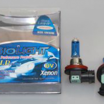 К-т галогеновых лампочек H11 12V 55W S/W(B4) Biolight CASE (2шт)