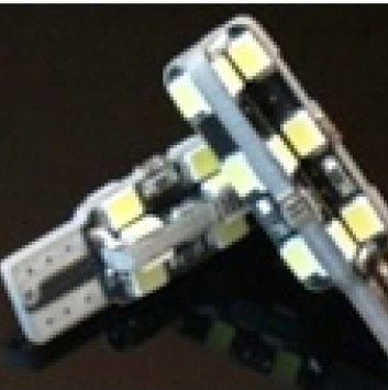 Светодиодная лампочка T10-2835-24SMD canbus 12v W