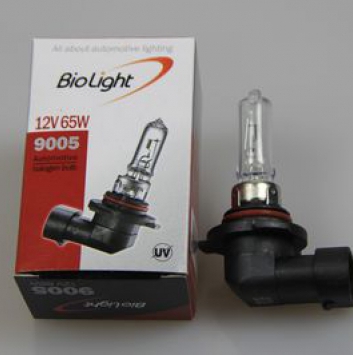 Галогеновая лампочка 9005 12V 65W Clear Biolight Box