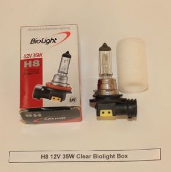 Галогеновая лампочка H8 12V 35W Clear Biolight Box
